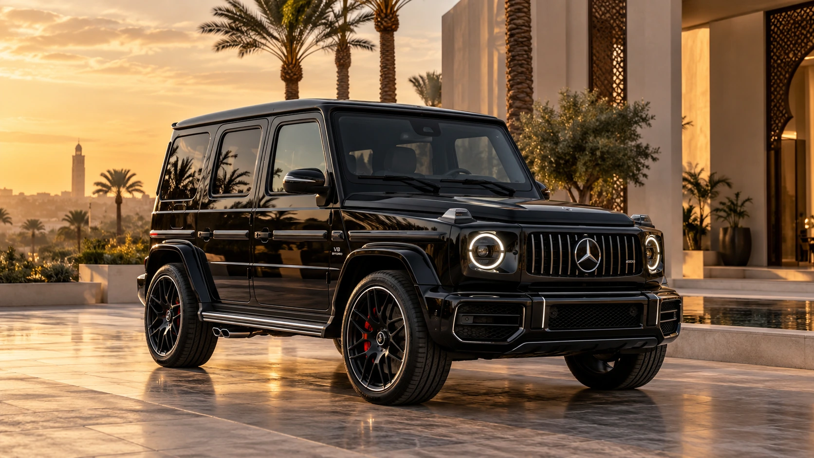 Mercedes G63 AMG 2025 Rental in Casablanca & Morocco