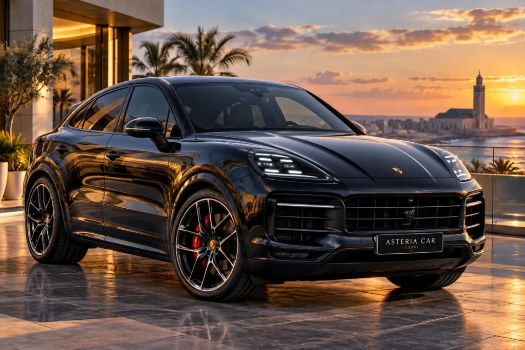 Porsche Cayenne Turbo 2025 Rental in Casablanca & Morocco