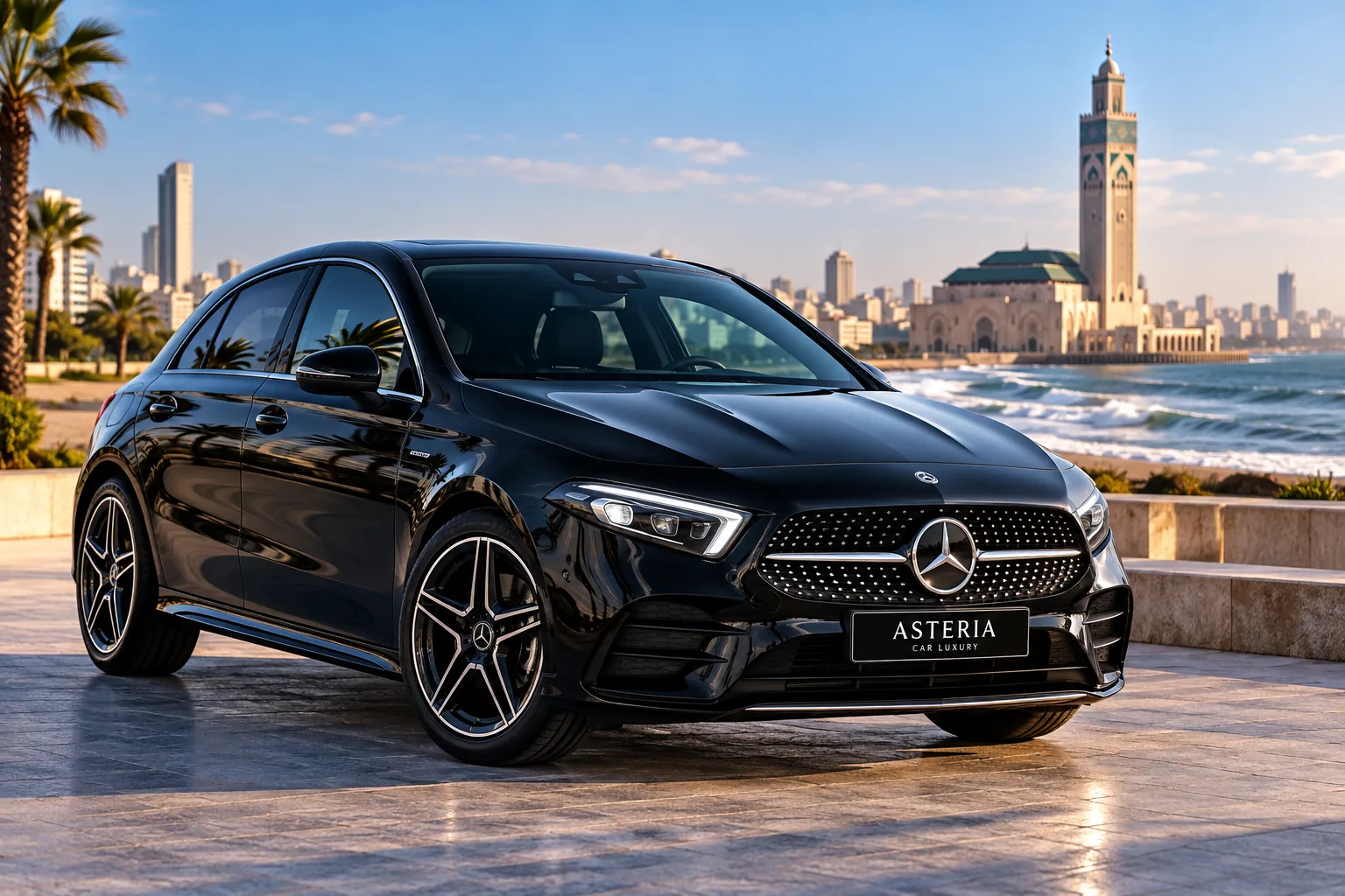 Mercedes-Benz A200 AMG Line Rental in Morocco