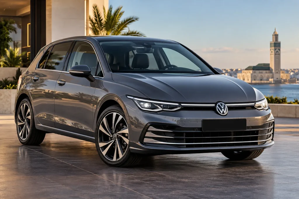 Volkswagen Golf 8.5 Style 2025 Rental in Casablanca & Morocco