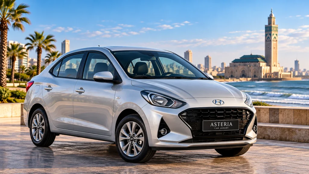 Hyundai Grand i10 Sedan Automatic Rental in Casablanca