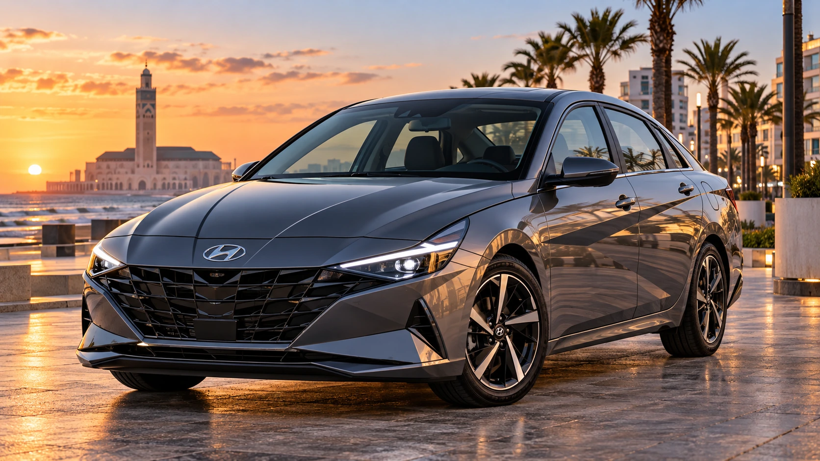 Hyundai Elantra Rental in Casablanca & Morocco