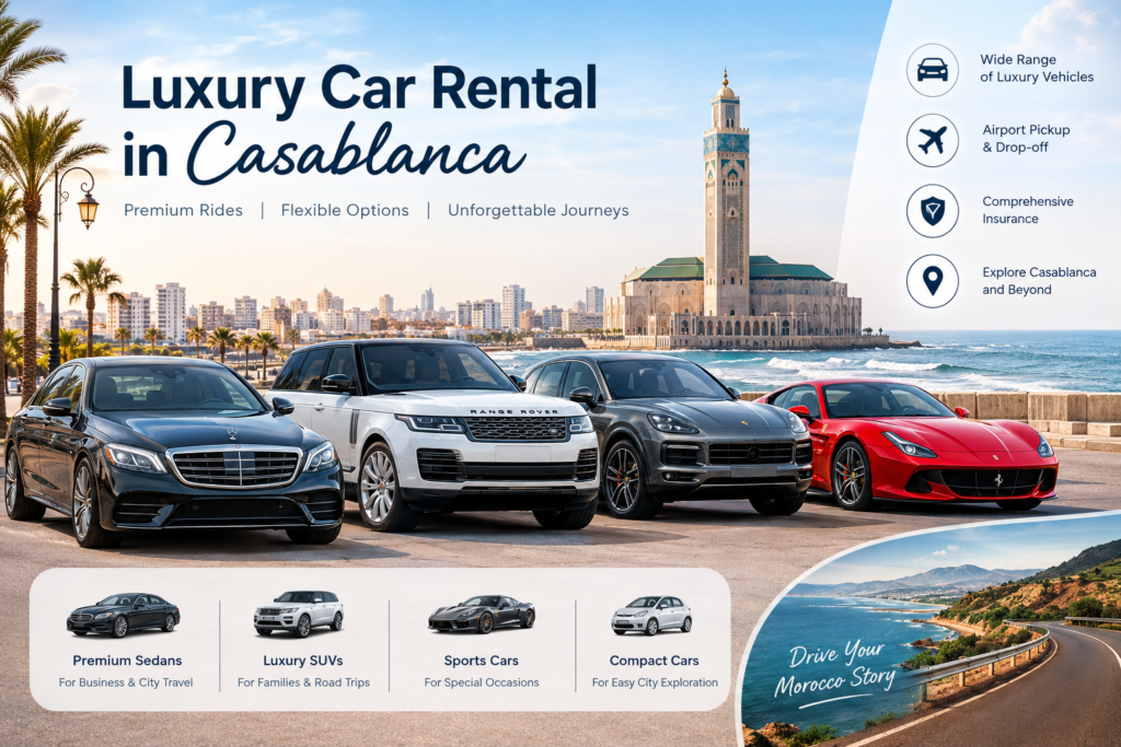 Luxury Car Rental Prices in Casablanca: What Should You Expect?