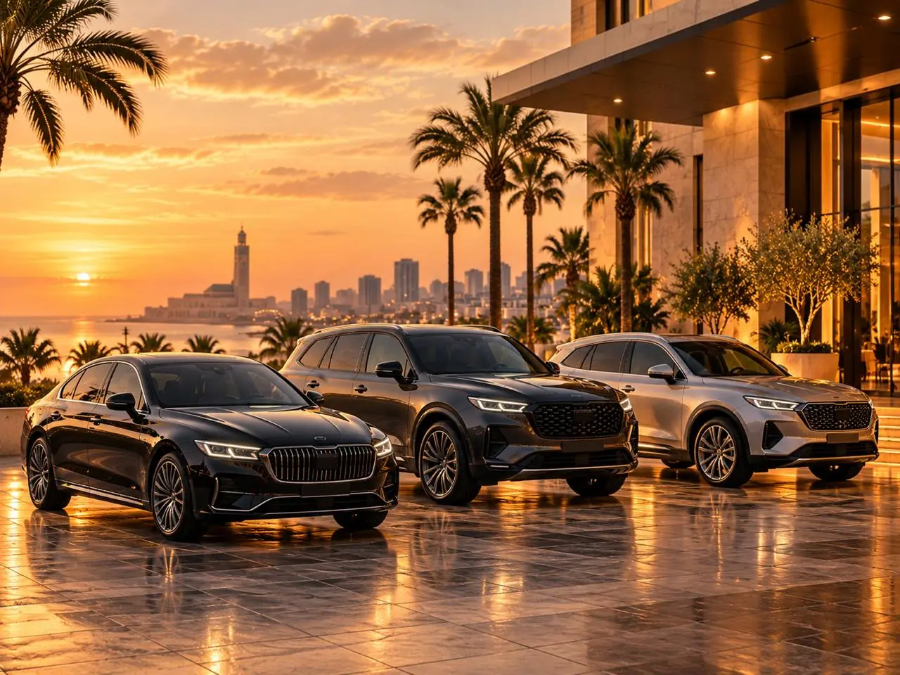Long-term luxury car rental Morocco