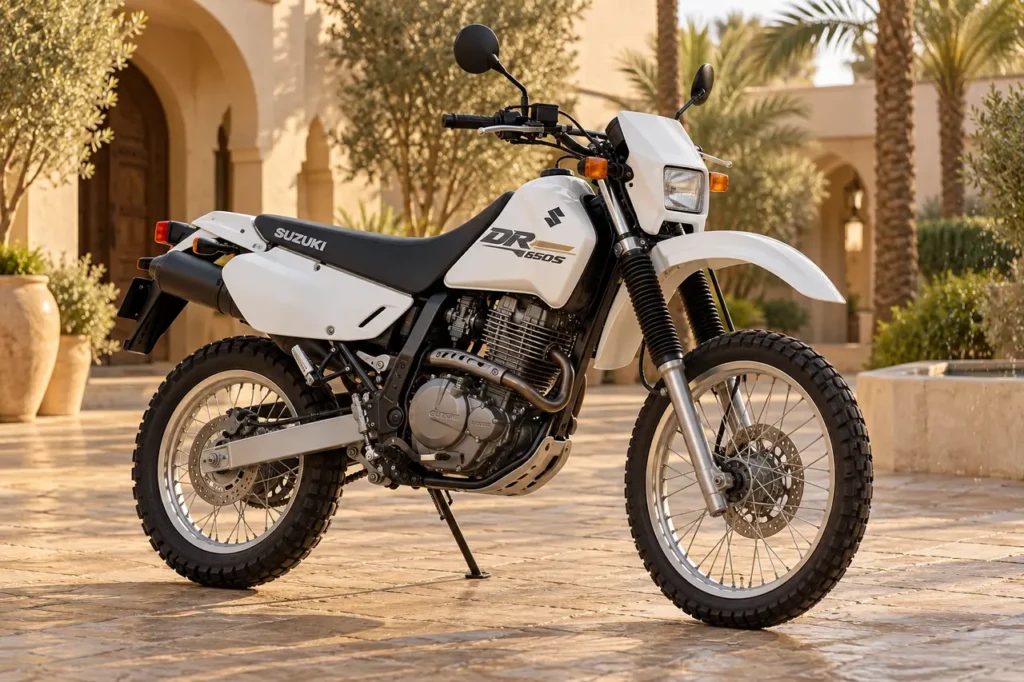 Suzuki DR650S Rental in Morocco